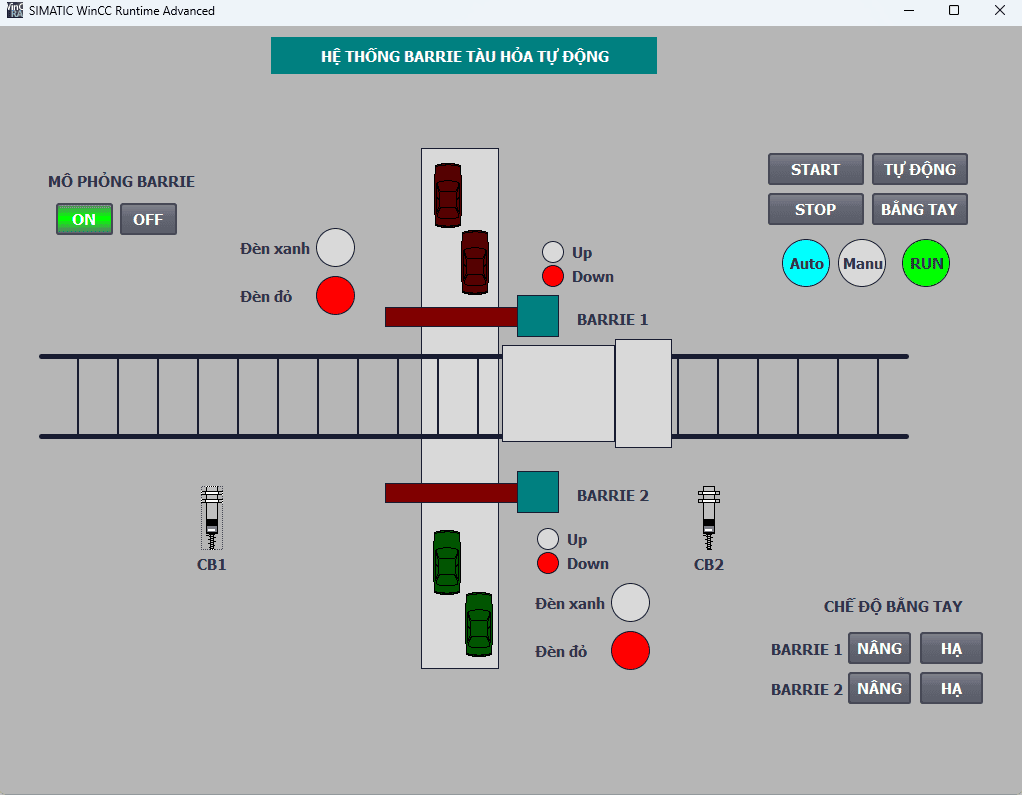 File lập trình barier tàu hỏa tự động - S71200 và Tia portal