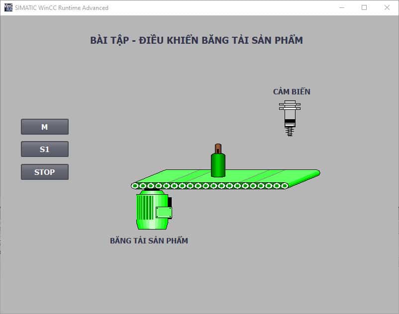 File lập trình điều khiển băng tải sản phẩm - PLC S71200 và Tia portal