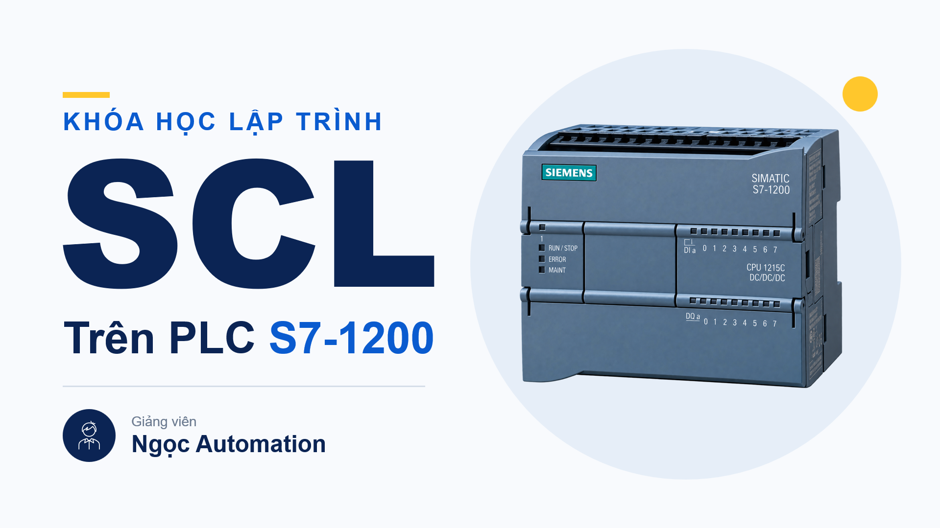 Khóa học lập trình SCL trên PLC S71200